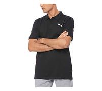 Puma ESS Pique Polo T-Shirt, Hombre, Cotton Black-_Cat, L