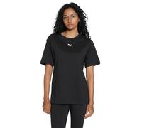 PUMA ESS Relaxed tee, Camisetas Unisex Adulto, PUMA Black, M