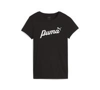 Camiseta puma essentials+ script mujer negro M