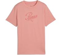 PUMA ESS SCRIPT Tee G, Camisetas Niñas, Pink Fruit,