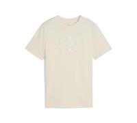 PUMA ESS Script tee G Tees para niña (Paquete de 1)