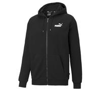 PUMA ESS Small Logo FZ Hoodie TR Sudadera, Hombre, Puma Black, M