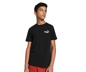 PUMA ESS Small Logo tee B 586961 Black 116-Camiseta para niño Camiseta, Negro, 116 Unisex bebé