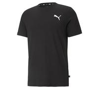 Camiseta de manga corta con logo pequeño essentiel Hombre Talla M. Color Negro