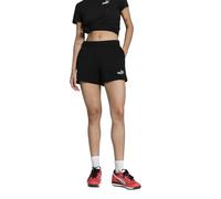 Puma ESS Small No. 1 Logo 4'' Shorts TR, Pantalones Cortos de Punto Mujer, Puma Black, XXL