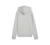 PUMA ESS Small No. 1 Logo Comfort Full-Zip Hoodie TR, Sudadera con Capucha Niñas, Light Gray Heather, S