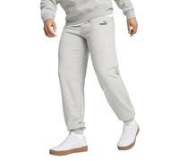 PUMA ESS Small No. 1 Logo Comfort High-Waist Sweatpants TR cl, Pantalones de Punto Mujer, Light Gray Heather,