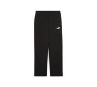 PUMA ESS Small No. 1 Logo Comfort Straight Pants TR op, Pantalones de Punto Mujer, PUMA Black, L