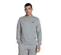 PUMA ESS Small No. 1 Logo Crew TR, Sudaderas con tripulación Hombre, Medium Gray Heather, S