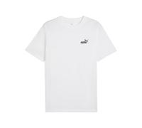 Puma Camiseta ESS Small No. 1 Logo Tee unisex para adulto Blanco