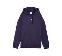 PUMA ESS Sudadera Extragrande con Capucha FL Deep Plum