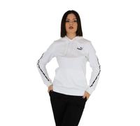 Puma Ess Tape Fl Hoodie XS, Color blanco.
