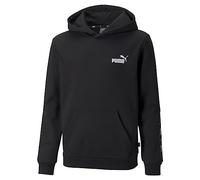 PUMA Ess+ Tape Hoodie Fl B, Sudadera Unisex Bebé, Negro (Black), 16 Años
