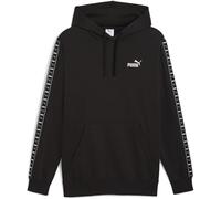 PUMA ESS Tape Hoodie FL, Sudaderas con Capucha Hombre, PUMA Black,