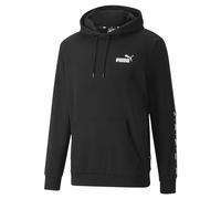 PUMA Ess+ Tape Hoodie Tr, Sudadera Con Capucha Hombre, Negro (Black), XL
