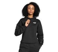 PUMA Sudadera con Capucha ESS Tape FL Sudor, Negro Black, S para Mujer