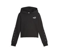 PUMA ESS Tape Sudadera con Capucha FL G Sudor, Negro Black, 128 para Niñas