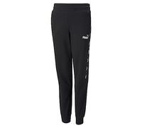 PUMA Ess+ Tape Sweatpants Fl Cl B, Pantalón De Chándal Unisex Bebé, Negro (Black), 14 Años