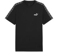 PUMA ESS Tape tee, Camisetas Unisex Adulto, PUMA Black,