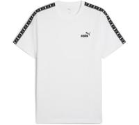 PUMA ESS Tape tee, Camisetas Unisex Adulto, PUMA White,