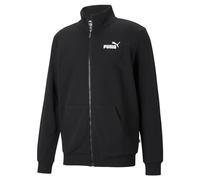 Sudadera con cremallera y pequeño logo esencial Hombre Talla M. Color Negro