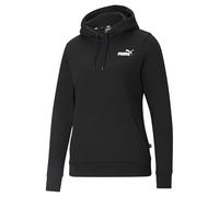 PUMA ESS Small Logo Hoodie FL Hooded Sweatshirt, Mujer, Negro, S