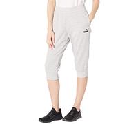PUMA Essentials French Terry Capri Sweatpants Pantalones Deportivos, Gris Claro, S para Mujer