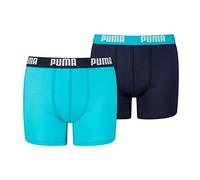 PUMA Boxer Unisex niños, India Ink / Turquoise, 164