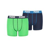 PUMA Boxer Unisex niños, Verde / Azul, 128