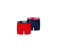 PUMA Everyday Basic Boxers 2P, Boxer, Niños, Red/Blue - New, 134-140