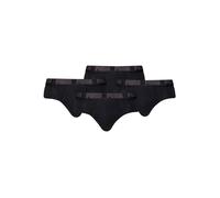 PUMA Everyday Brief - Calzoncillos para hombre, 4 unidades, Negro , XL
