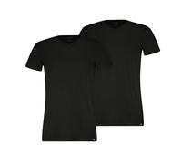 PUMA Everyday - Camiseta de Cuello en V para Hombre (2 Unidades), Negro, M