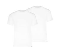 PUMA Everyday Crew Neck Camiseta, Blanco, L (Pack de 2) Hombres