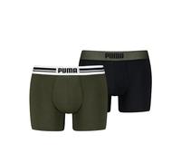 PUMA Everyday Placed Logo Boxer 2 Unidades S, Noche Bosque, S