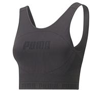 PUMA Evoknit Crop Top, Black,USXL
