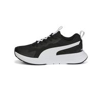 PUMA Evolve Run Mesh JR, Zapatillas Deportivas, Black White Black, 39 EU