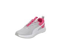 PUMA Evolve Run Mesh JR, Zapatillas Deportivas, Cool Light Gray White-Glowing Pink, 39 EU