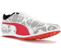 PUMA Evospeed Star 8, Zapatillas de Atletismo Unisex Adulto, Black White Red, 46 EU