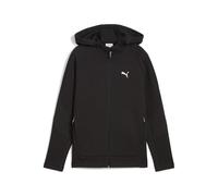 PUMA EVOSTRIPE Full-Zip Hoodie DK B, Chaquetas Deportivas Niños, PUMA Black, 128