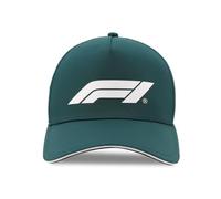 PUMA F1 Baseball Cap Gorra de béisbol, Green Terrain, Talla única Unisex Adulto