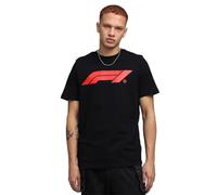 PUMA F1 ESS Logo tee 180g, Camisetas Hombre, PUMA Black, XL