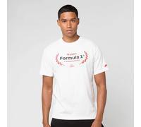 Puma F1 Essentials Graphic Tee blanco M