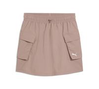 PUMA Falda cargo Wardrobe Essentials para mujer, Accesoiros, Beige, L