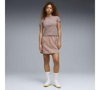 PUMA Falda cargo Wardrobe Essentials para mujer, Accesoiros, Beige, XS XS