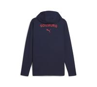 PUMA FC Rojo Bull Salzburg Casuals Hooded Jacket Men, Ropa, Navy/Rojo, XL XL
