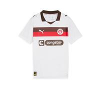 PUMA FC St. Pauli - Camiseta infantil (140 cm), color blanco