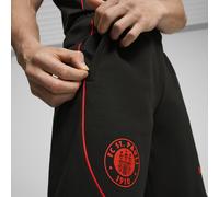 PUMA FC St. Pauli Casuals Shorts Men, Ropa, Negro/Rojo, XS XS