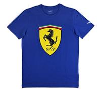 Puma Ferrari Big Escudo Camiseta de hombre Camiseta azul coche deportivo Fórmula 1 S-xl, tamaño: XXL ; Color: Azul