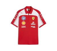 PUMA Ferrari F1 2026 Polo Team Hombre - Authentic con Caja Regalo - Rojo