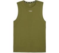 PUMA - FIT Triblend Sleeveless Tank, Tanque Adultos Unisex, Olive Green,